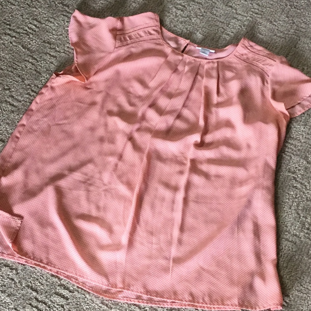 Liz Claiborne size XL peach color top